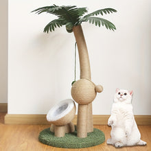 Cat tree tropical design