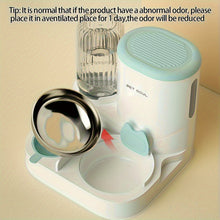 Cat water and food dispenser automatic