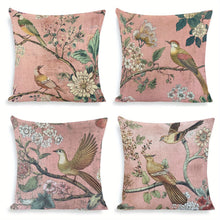 CHINESE PATTERN FLOWERS COVER CUSHIONS