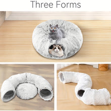 Plush 2in1 Cat Tunnel Bed