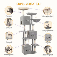 Cat tree scratching tower