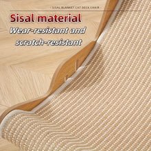 Large Heavy-Duty Sisal Rope Cat Scratching Chair & Sofa -