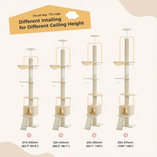 Cat tree, tower style