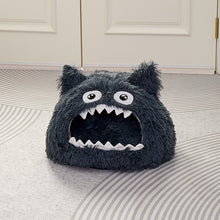 Monster cat, dog bed cushion