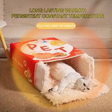 Snack box cat bed cushion