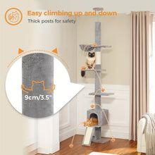 Cat tree, tower style