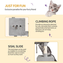 Cat tree scratching tower