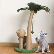 Cat tree tropical design