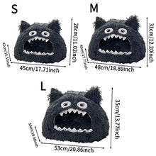 Monster cat, dog bed cushion